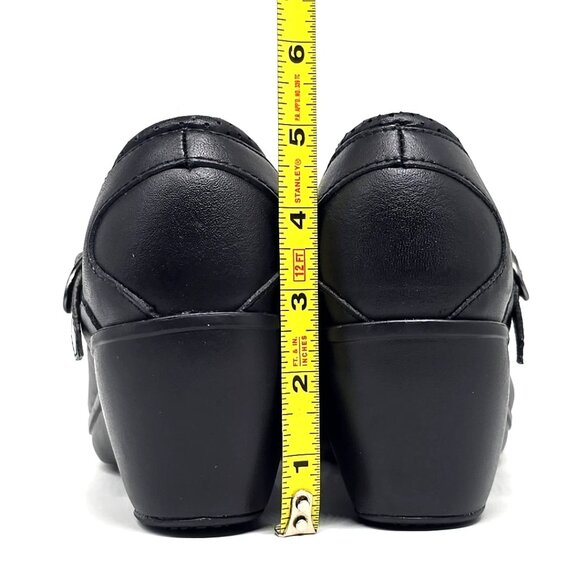 Crocs Shayna Mary Jane Black Slingback Strap Shoes Women's Size 9 - Picture 4 of 12